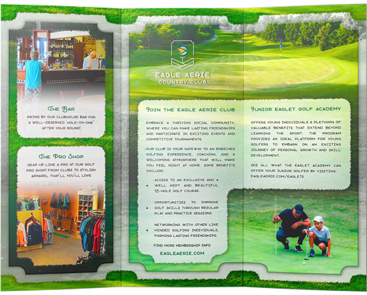 Brochure Inside - Eagle Aerie Country Club