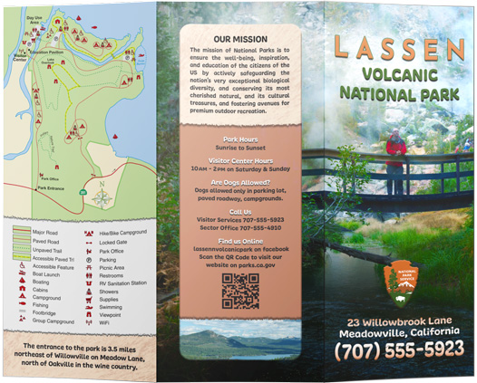 Brochure Outside - Lassen Park