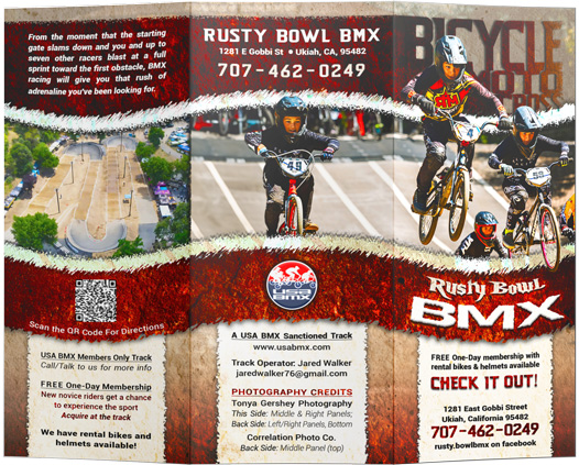 Brochure Outside - Rusty Bowl BMX