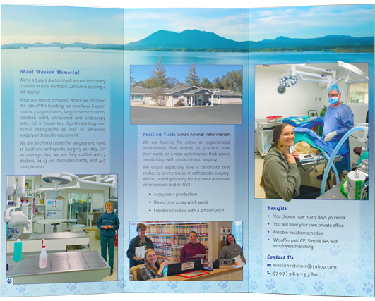 Brochure Inside - Wasson Vet Clinic