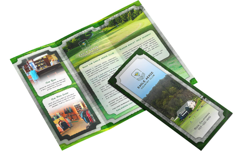 Brochure Outside - Eagle Aerie Golf