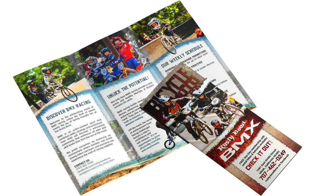 Brochure Outside - Rusty Bowl BMX